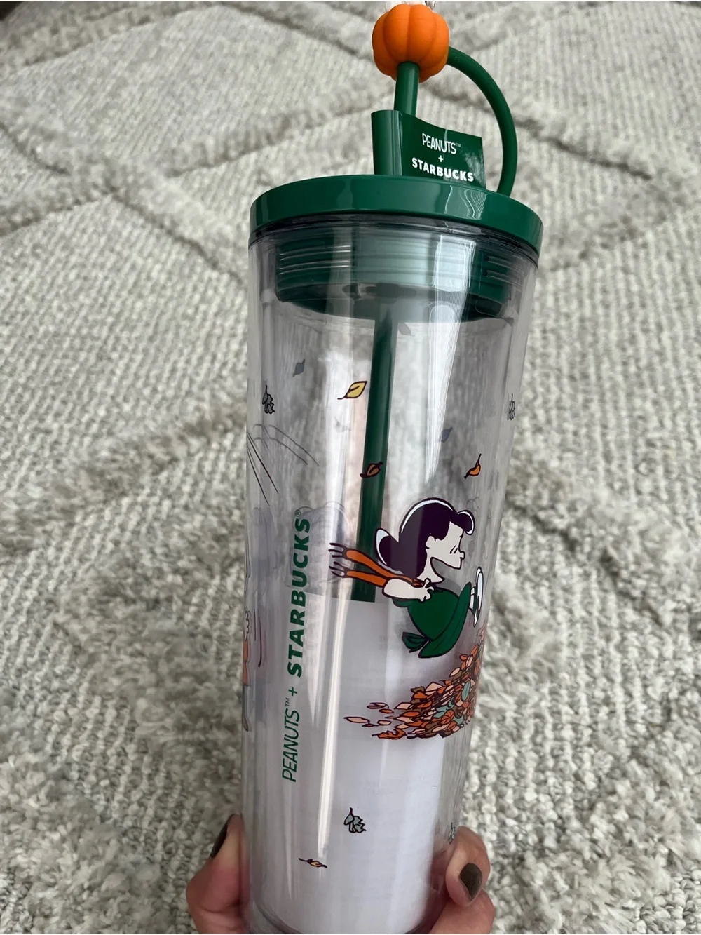 Starbucks clear tumbler